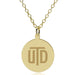 UT Dallas 14K Gold Pendant & Chain