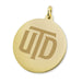 UT Dallas 18K Gold Charm