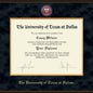 UT Dallas Diploma Frame - Excelsior Shot #2