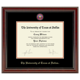 UT Dallas Diploma Frame - Masterpiece Shot #1