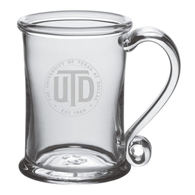 UT Dallas Glass Tankard by Simon Pearce Shot #1