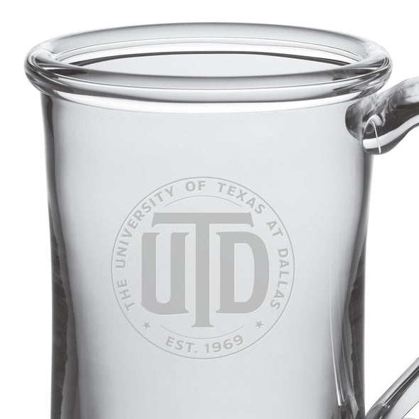 UT Dallas Glass Tankard by Simon Pearce Shot #2
