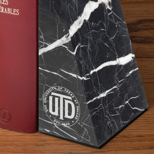 UT Dallas Marble Bookends by M.LaHart Shot #4