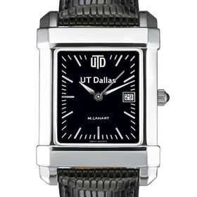 UT Dallas Men's Black Quad with Leather Shot #1