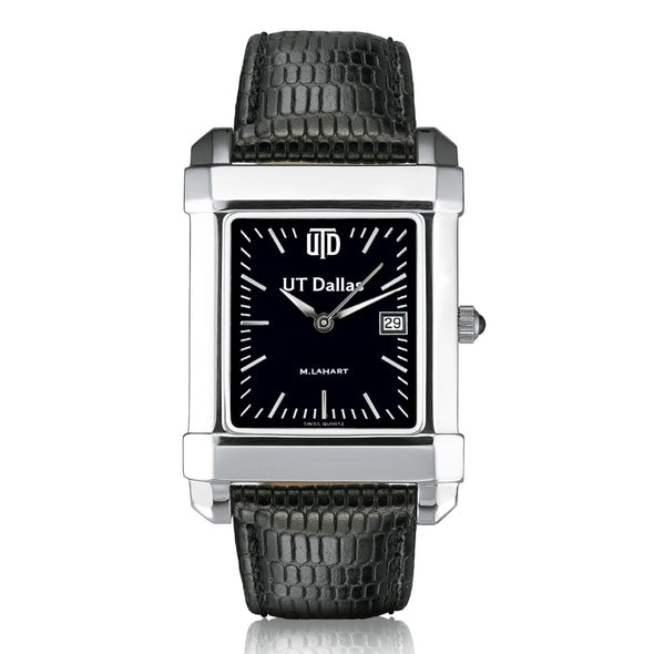 UT Dallas Men's Black Quad with Leather Shot #2