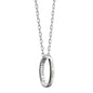 UT Dallas Monica Rich Kosann "Carpe Diem" Poesy Ring Necklace in Silver Shot #1