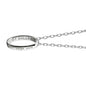 UT Dallas Monica Rich Kosann "Carpe Diem" Poesy Ring Necklace in Silver Shot #3