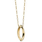 UT Dallas Monica Rich Kosann Poesy Ring Necklace in Gold Shot #1