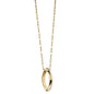 UT Dallas Monica Rich Kosann Poesy Ring Necklace in Gold Shot #2