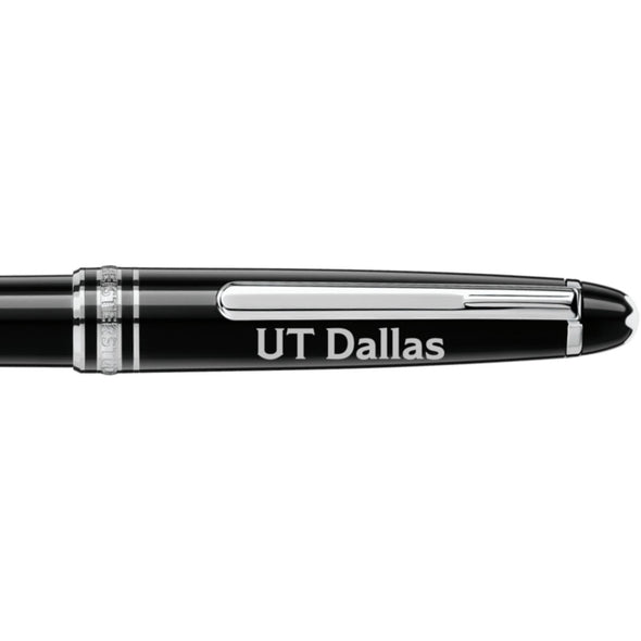 UT Dallas Montblanc Meisterstück Classique Ballpoint Pen in Platinum Shot #2