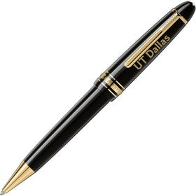 UT Dallas Montblanc Meisterstück LeGrand Ballpoint Pen in Gold Shot #1