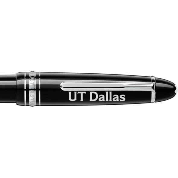 UT Dallas Montblanc Meisterstück LeGrand Ballpoint Pen in Platinum Shot #2