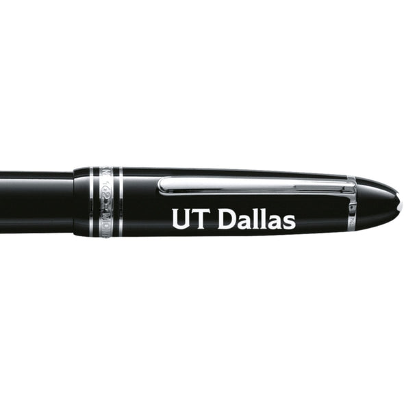 UT Dallas Montblanc Meisterstück LeGrand Rollerball Pen in Platinum Shot #2