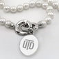 UT Dallas Pearl Necklace with Sterling Silver Charm Shot #2