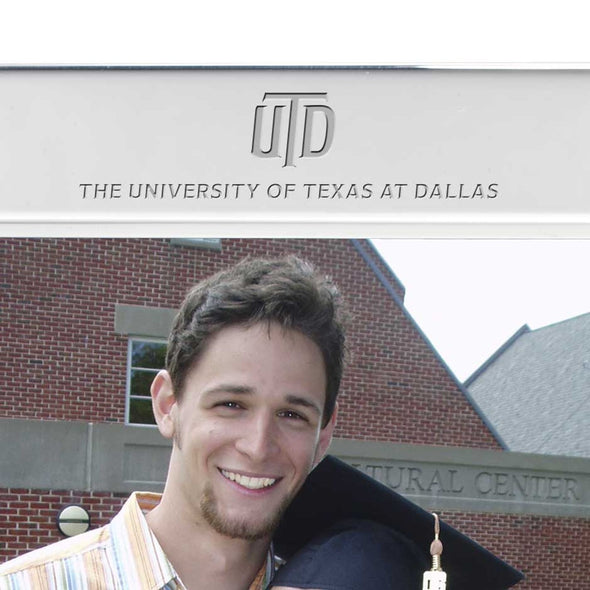 UT Dallas Polished Pewter 5x7 Picture Frame Shot #2