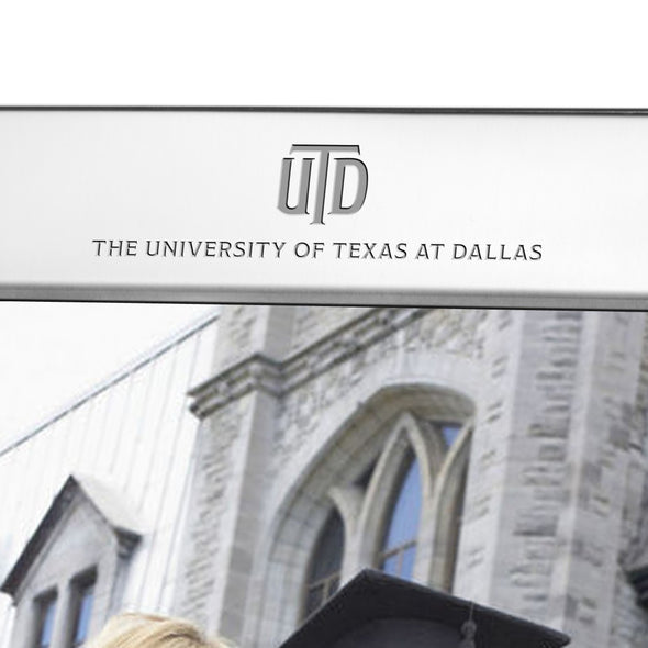 UT Dallas Polished Pewter 8x10 Picture Frame Shot #2