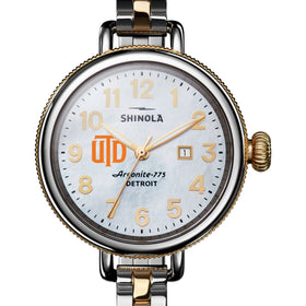 UT Dallas Shinola Watch, The Birdy 34 mm MOP Dial Shot #1