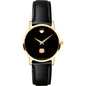 UT Dallas Women's Movado Gold Museum Classic Leather Shot #2
