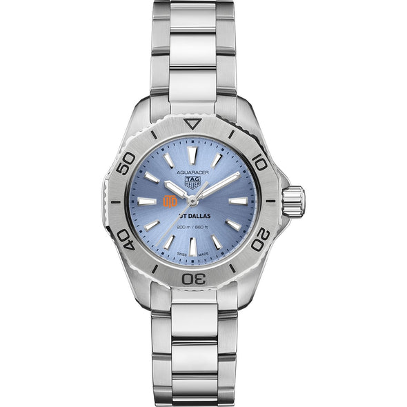 UT Dallas Women's TAG Heuer Steel Aquaracer with Blue Sunray Dial Shot #2