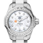 UT Dallas Women's TAG Heuer Steel Aquaracer with Diamond Dial & Bezel Shot #1