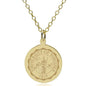 UVA 14K Gold Pendant & Chain Shot #1