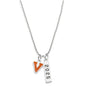 UVA Class Year Sterling Silver Necklace Shot #2