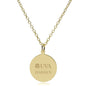 UVA Darden 14K Gold Pendant & Chain Shot #2