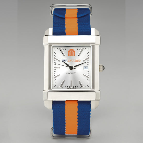 UVA Darden Collegiate Watch with RAF Nylon Strap for Men Shot #2