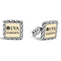 UVA Darden Cufflinks by John Hardy with 18K Gold Shot #2