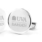 UVA Darden Cufflinks in Sterling Silver Shot #2