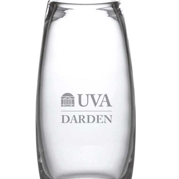 UVA Darden Glass Addison Vase by Simon Pearce Shot #2