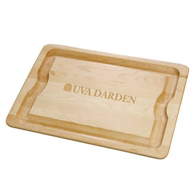 UVA Darden Maple Cutting Board Shot #1