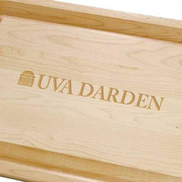 UVA Darden Maple Cutting Board Shot #2