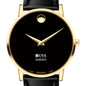 UVA Darden Men's Movado Gold Museum Classic Leather Shot #1