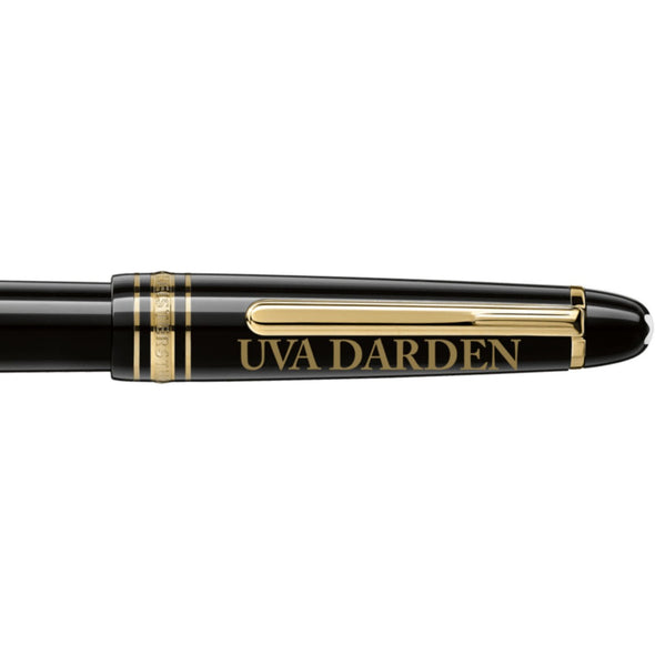 UVA Darden Montblanc Meisterstück Classique Fountain Pen in Gold Shot #2