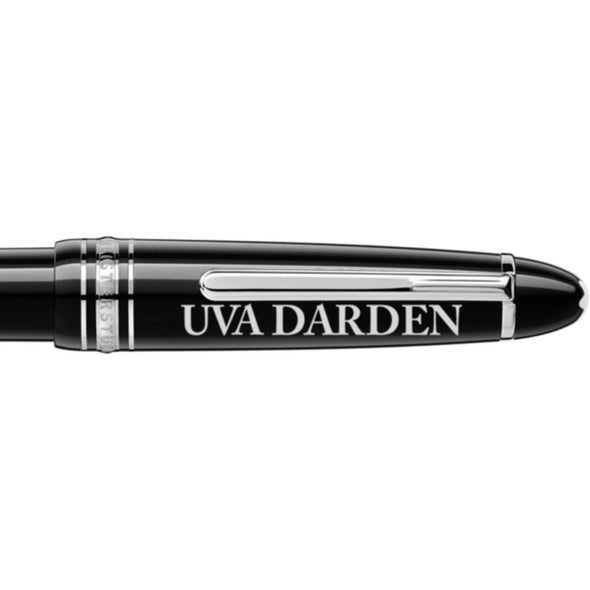 UVA Darden Montblanc Meisterstück LeGrand Ballpoint Pen in Platinum Shot #2