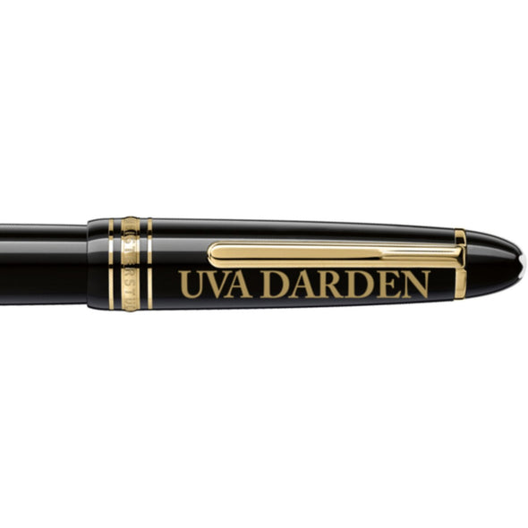 UVA Darden Montblanc Meisterstück LeGrand Rollerball Pen in Gold Shot #2