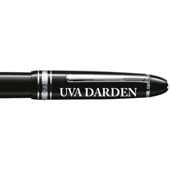 UVA Darden Montblanc Meisterstück LeGrand Rollerball Pen in Platinum Shot #2