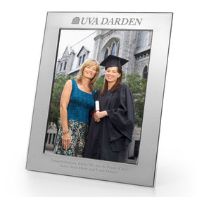 UVA Darden Polished Pewter 8x10 Picture Frame Shot #1