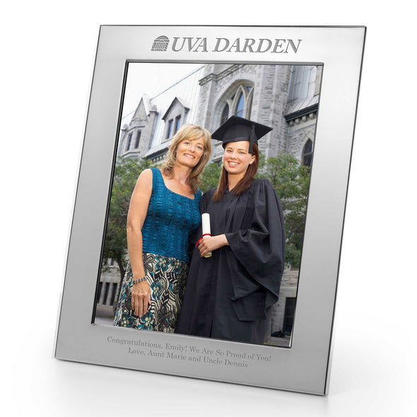 UVA Darden Polished Pewter 8x10 Picture Frame Shot #1