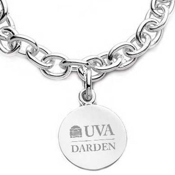 UVA Darden Sterling Silver Charm Bracelet Shot #2
