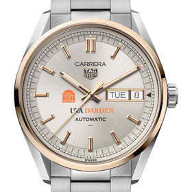 UVA Darden TAG Heuer Carrera Automatic Day-Date 18K 5N Rose Gold Shot #1
