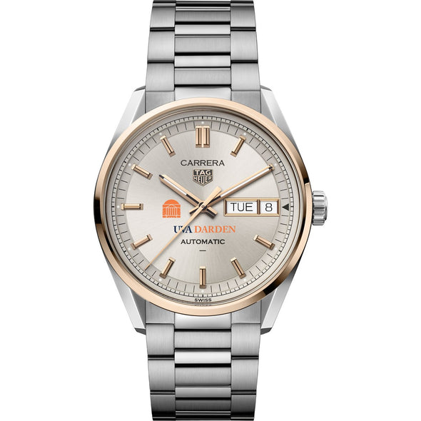 UVA Darden TAG Heuer Carrera Automatic Day-Date 18K 5N Rose Gold Shot #2