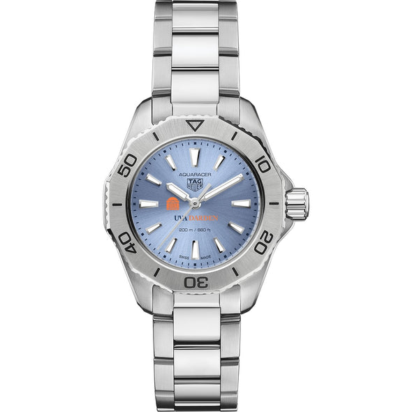 UVA Darden Women's TAG Heuer Steel Aquaracer with Blue Sunray Dial Shot #2