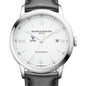UVA Men's Baume et Mercier 42mm Classima Automatic Watch with White Dial & Black Leather Strap Shot #1
