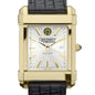 UVA Men's Gold Watch with 2-Tone Dial & Leather Strap at M.LaHart & Co. Shot #1
