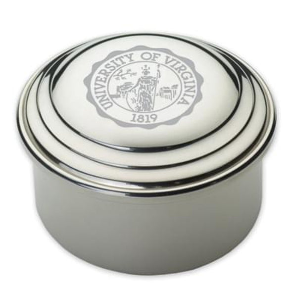 UVA Pewter Keepsake Box Shot #1