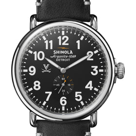 UVA Shinola Watch, The Runwell 47 mm Black Dial Shot #1