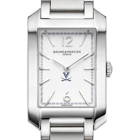 UVA Women's Baume et Mercier 35X22mm Hampton Watch with Silver Dial & Bracelet Shot #1