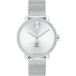 UVA Women's Movado Bold with Crystal Bezel & Mesh Bracelet Shot #2